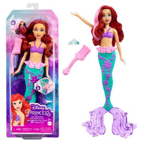 Disney Princess lelle nāriņa Ariel Color Splash HLW00