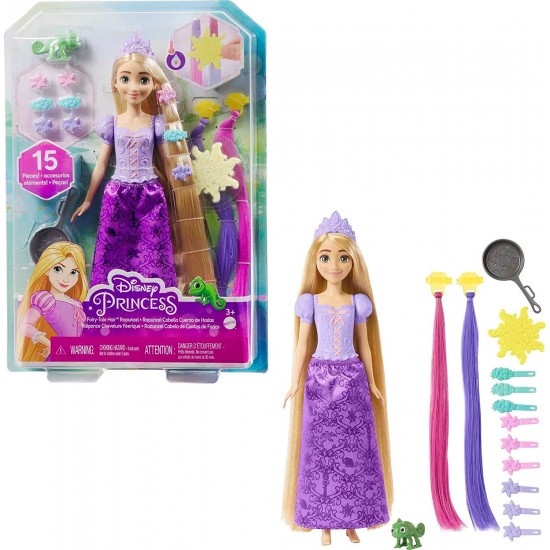 Disney Princess lelle  Rapunzel "pasaku mati"un aksesuāri HLW18