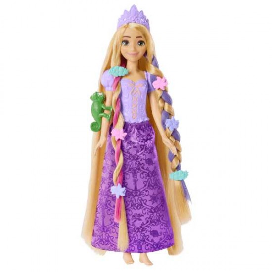 Disney Princess Toys, Rapunzel Fairy-Tale Hair Doll And Accessories HLW18