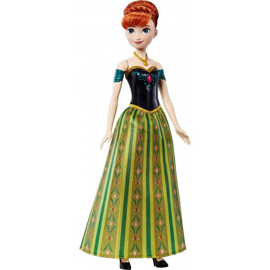 Disney Frozen Toys, Singing Anna Doll From Disney Movie Frozen HLW56