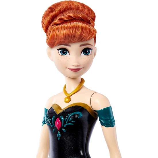 Disney Frozen Toys, Singing Anna Doll From Disney Movie Frozen HLW56