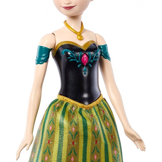 Disney Frozen Toys, Singing Anna Doll From Disney Movie Frozen HLW56