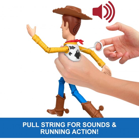 TOY STORY Runnig Woody interaktīvā figūra  31 cm 