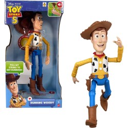 TOY STORY Runnig Woody interaktīvā figūra ar vairāk nekā 50 skaņām, 31 cm , JKL95