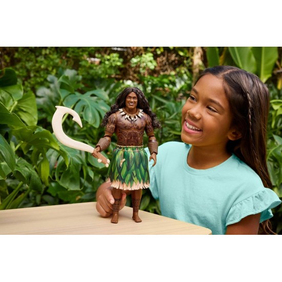 Disney Moana Maui lelle ar zivju āķi un piederumiem, JLP17
