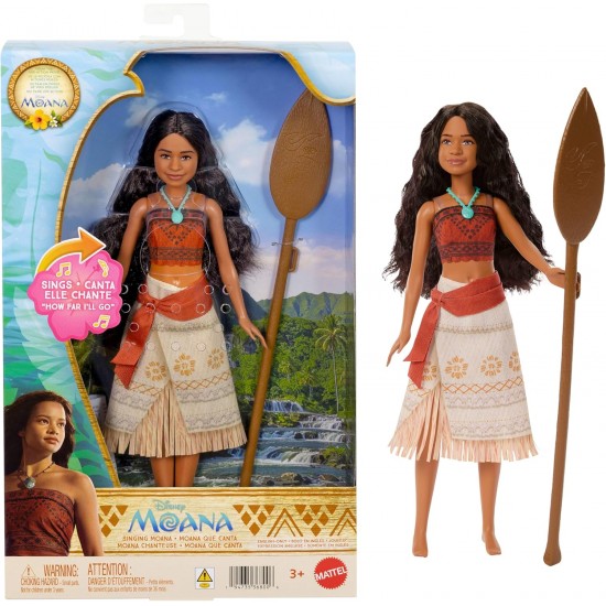 Mattel Disney Moana Singing Doll, JLP18
