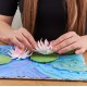 Creative set Modelling clay - 3D painting Water lillies  (30*40 cm)