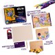 Creative set Modelling clay - 3D painting Irises (30*40 cm)