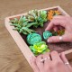 Radošais komplekts Modelēšanas māls - 3D glezna Wood&Craft Succulents Enerģija(21*21cm),ETC10009 Radošais komplekts Modelēšanas māls - 3D glezna Wood&Craft Succulents Enerģija(21*21cm),ETC10009