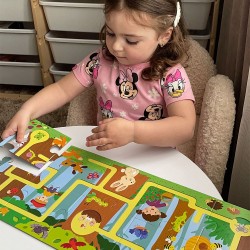 Baby toys Puzzle labyrinth "My forest trip", 300585