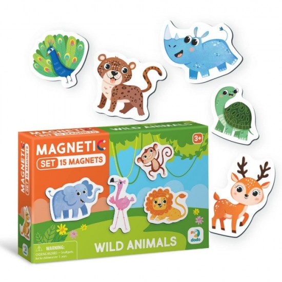 Educational magnetic puzzles Wild Animals, 200259