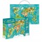 Educational magnetic puzzles Magnetic Map Animals, 200267