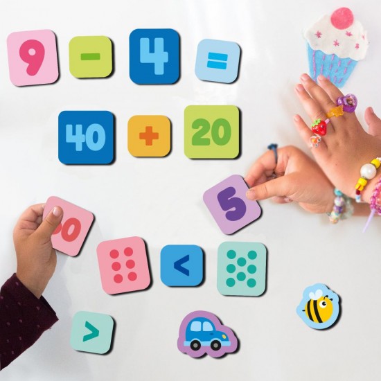 Educational magnetic puzzles Magnetic Big set Numbers and Signs, 200274 Educational magnetic puzzles Magnetic Big set Numbers and Signs, 200274