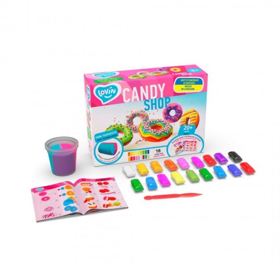 Creative set Play dough set - Candy Shop NEW, ETC41192