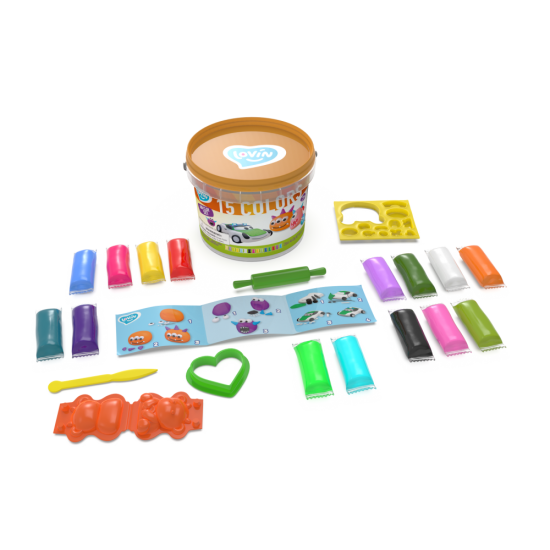 Radošais komplekts Modelēšanas mīkla (lēkājošais plastilīns) komplekts - Monsters, ETC70146 Radošais komplekts Modelēšanas mīkla (lēkājošais plastilīns) komplekts - Monsters, ETC70146