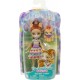 ENCHANTIMALS Tarla orange cat and doll Kudler, HHB91