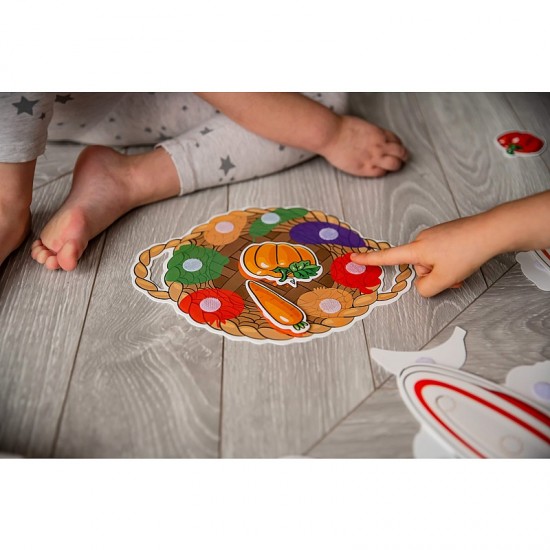 Velcro game – Fruits and vegetables F-02865