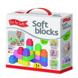 Silikona mīksto kluču komplekts (21 elements) F-04167