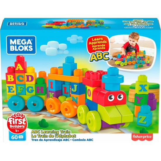 Mega Bloks DXH35 Building Basics ABC Learning Train Mega Bloks DXH35 Building Basics ABC Learning Train