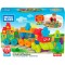 Mega Bloks DXH35 Building Basics ABC Learning Train
