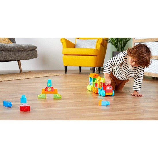 Mega Bloks DXH35 Building Basics ABC Learning Train Mega Bloks DXH35 Building Basics ABC Learning Train