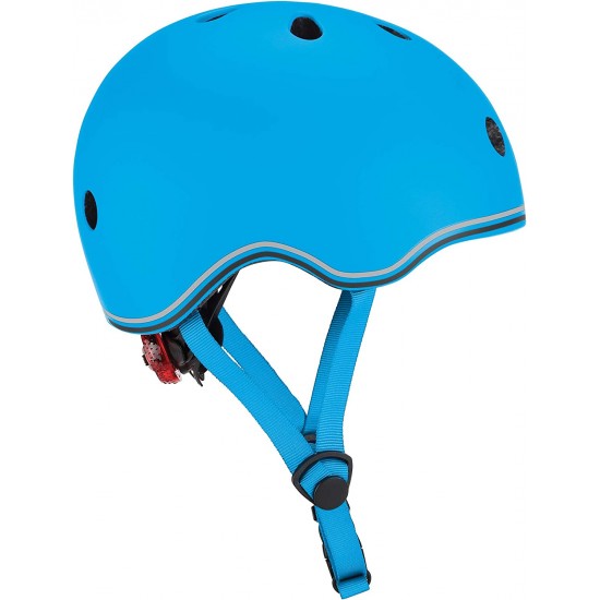 GLOBBER helmet Go Up Lights, XS/S ( 48-53CM ), sky blue, 505-101