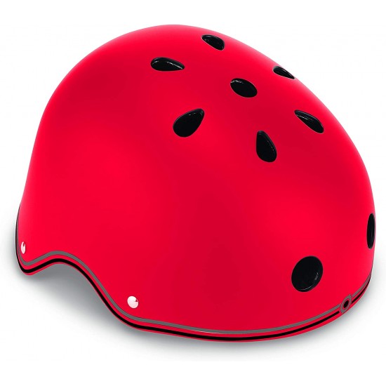 GLOBBER helmet Go Up Lights, XS/S ( 48-53CM ), red, 505-102