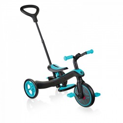 GLOBBER trīsritenis Explorer Trike 3in1, zils, 631-105