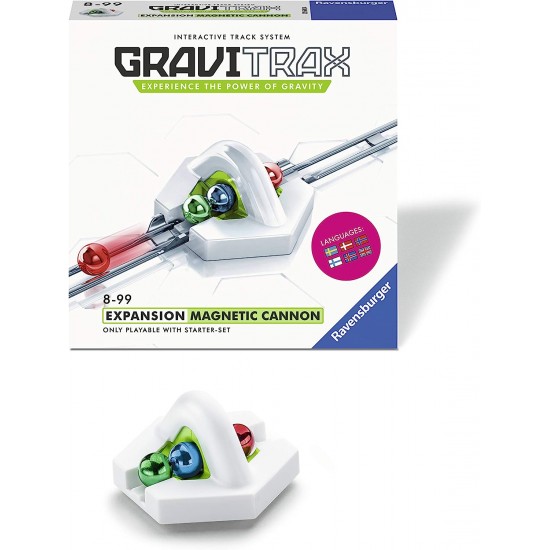 Ravensburger 27608 GraviTrax Magnetic Cannon Expansion Interactive Marble Run System