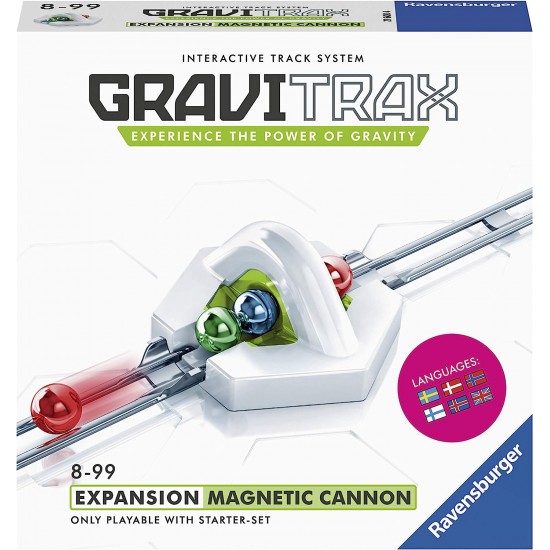 Ravensburger 27608 GraviTrax Magnetic Cannon Expansion Interactive Marble Run System