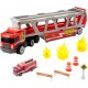 Matchbox GWM23 Construction Hauler with 1 Fire Engine and 8 Accessories Matchbox GWM23 Construction Hauler with 1 Fire Engine and 8 Accessories