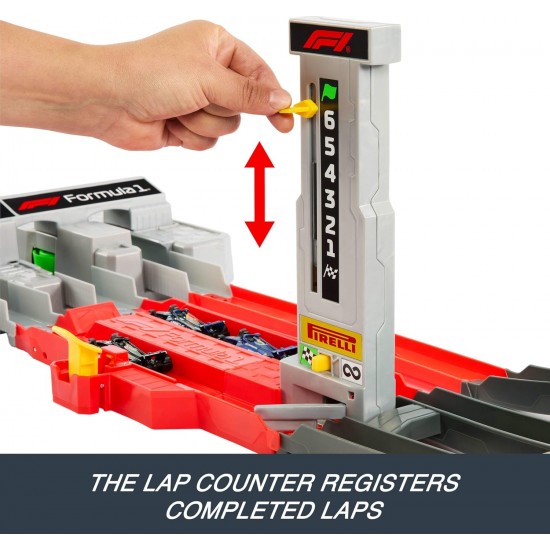 HOT WHEELS Formula 1 Grand Prix trases ar mašīnām bērniem