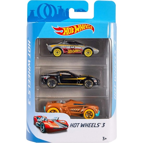 Hot Wheels automašinu komplekts - 3auto K5904 Hot Wheels automašinu komplekts - 3auto K5904