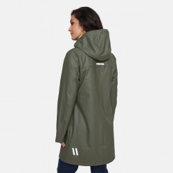 HUPPA Women's raincoat ESTER (0g) khaki (XS-3XL)