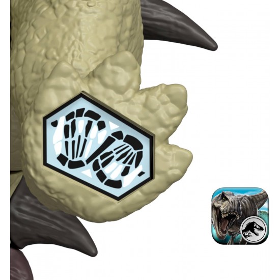 Jurassic World savvaļas rēkoņa dinozauru figūras ar Chomp daudzvirzienu uzbrukumu un skaņu, kustīga rotaļlieta un digitāla spēle (sugas atšķiras)JGB87 sortiments. Jurassic World savvaļas rēkoņa dinozauru figūras ar Chomp daudzvirzienu uzbrukumu un skaņu, kustīga rotaļlieta un digitāla spēle (sugas atšķiras)JGB87 sortiments.