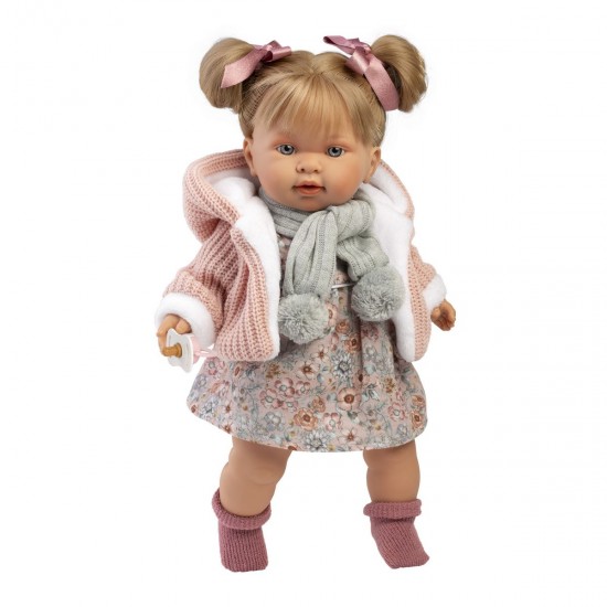 Alexandra doll 42 cm, soft body, LLorens Spain LL14284