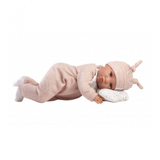Lelle zīdainis Luna 45 cm (raud, runā, ar mānekli, mīksts ķermenis) Spānija LL74508