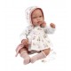 Doll Tala 44 cm (crying, talking, with pacifier, soft body) LLorens LL84468