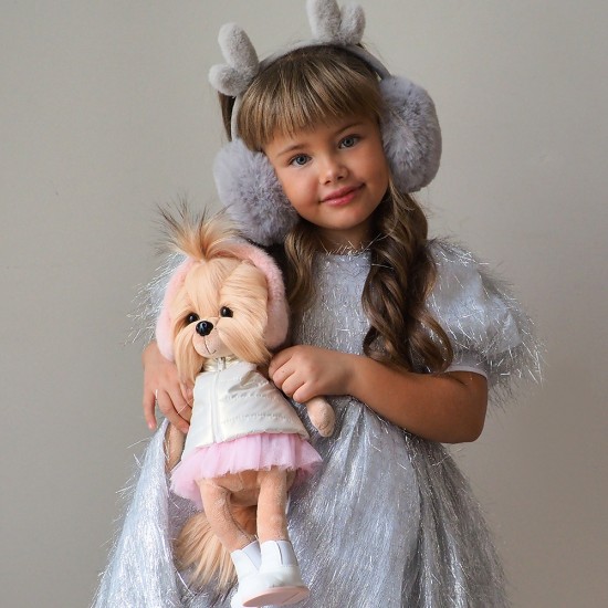 Lucky Doggy  sunītis Lucky YoYo Pink Dream mīkstā rotaļlieta 