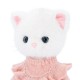 Orange Toys Lucky Kitty Sophie Denim Hearts 38cm mīkstā rotaļlieta 