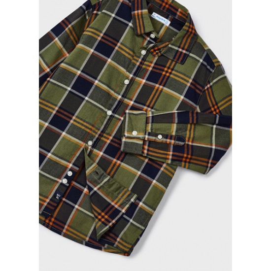 MAYORAL checkered shirt for boys with long sleeves 4109/