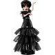 Monster High Wednesday Collectible Doll, Rave’N Wednesday in Black Gown Inspired By Dance Scene, HXJ03