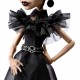 Monster High Wednesday Collectible Doll, Rave’N Wednesday in Black Gown Inspired By Dance Scene, HXJ03