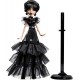 Monster High Wednesday Collectible Doll, Rave’N Wednesday in Black Gown Inspired By Dance Scene, HXJ03