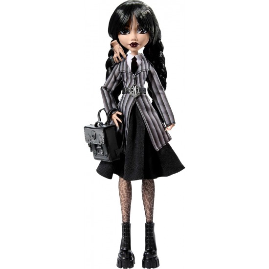 Monster High Wednesday Doll and Accessories, HXJ04