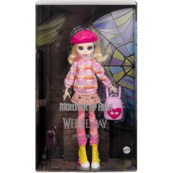 MONSTER HIGH lelle X WEDNESDAY Core - Enid ar aksesuāriem HXJ05