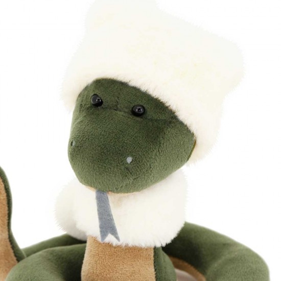 Plīša rotaļlieta - gada simbols čūskulēns Oskars15cm Plīša rotaļlieta - gada simbols čūskulēns Oskars15cm