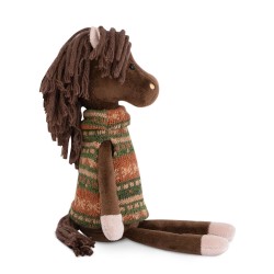 Mīkstā rotaļlieta - zirgs Džeikobs (16cm) 2026.gada simbols 