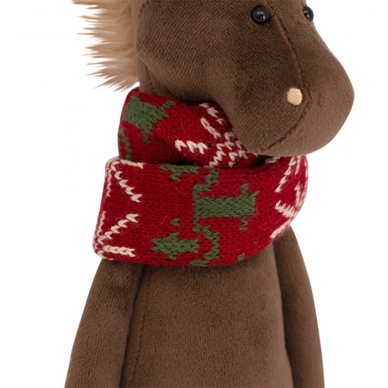 Mīkstā rotaļlieta - zirgs Scandi (20cm) 2026.gada simbols