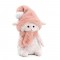 Mīkstā rotaļlieta -Marshmallow persiku krāsas cepurē (20cm) 2027.gada simbols 